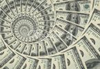 Spirale di soldi, zen con il rapporto tra spiritualità e denaro